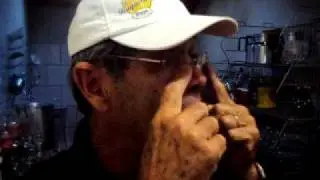 Aprendendo a beber cachaça...
