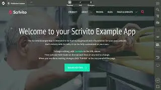 Scrivito - Was ist die Example App?