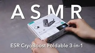 ASMR | Unboxing the CryoBoost Foldable 3-in-1 Travel Charger