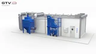 Shot Blasting Room 3D  | GTV BLAST