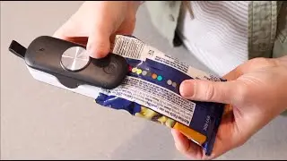 Обзор мини-упаковщика с резаком | 2 в 1: термовакуумный упаковщик, портативный упаковщик для пище...
