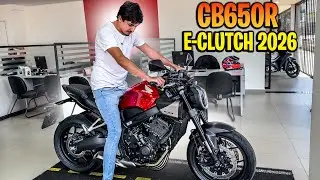 Voc&ecirc; Perdeu! A Nova Honda CB650R E-Clutch 2026 Chega com Pre&ccedil;o Surpreendente!