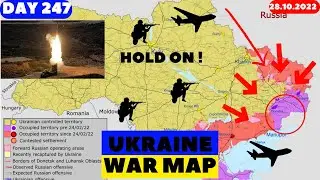 DAY 247 Ukraine Russia War Map Ukrainian Troops Move Kherson Several Explosions Update From Ukraine