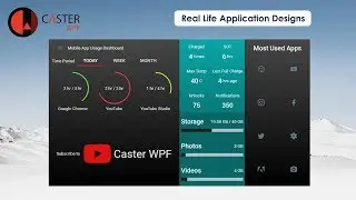 Интерфейс панели управления WPF &mdash; Material Design [Speed ​​Design]