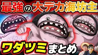 【 ワンピース まとめ 】巨人族？ただの魚人？その後どうなった？大入道ワダツミまとめ！ONE PIECE