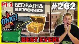Bed Bath And Beyond Dumpster Dive! BEST JACKPOT EVER! Part 1 Night 262