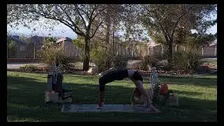 Halloween Yoga Flow Pt. 2 | Reach Your Edge | Short Yoga Flow | Gnomaste Yoga