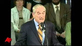Ron Paul Kicks Off 3rd Presidential Campaign