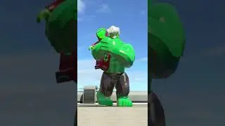 HULK STAN Hugs Green & Red Ironman 42 - LEGO Marvel Super Heroes