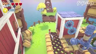 Egg Roll 100% walkthrough - New Super Lucky's Tale