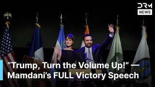 FULL SPEECH: Zohran Mamdani Confronts Trump, Slams Cuomo After Winning NYC Mayoral Race | AC1G
