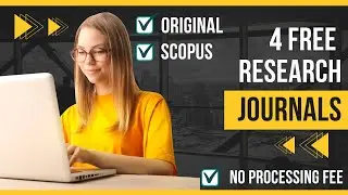 Free Journals to Publish Your Research Papers 2022 - PART 5