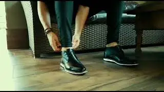 Bota Masculina Brogue Premium Couro Ref:8007