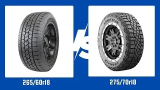 Tire Size 265/60r18 vs 275/70r18