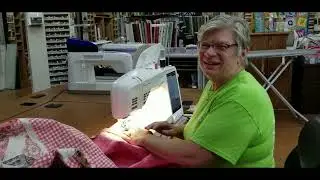 Leather and Lace Binding and Finishing Quilt