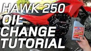 Замена масла Hawk 250 (руководство/пошаговое руководство)