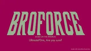 [WR] Broforce Arcade HARD Speedrun in 38:58