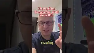 Nu promitem, demonstrăm &ndash; profit live pe U30. #forextrader #trading #currencyexchange