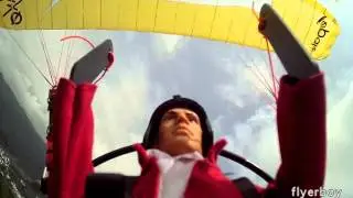Oxy 1.5: Onborad aerial paraglding