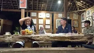 Diskusi Buku Saut Kecil di Kebun Makna, Magelang