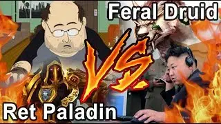 Savix Ret Paladin Vs Claak Feral Druid ft. Holinka Solo Que