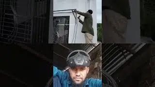 gate shed for rain #youtubeshorts #duet #stickwelding #welding  #trending #shorts