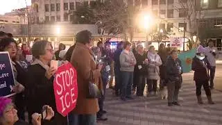 Vigil for detainees who died