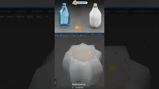 Water Bottle 3D Design in Blender #blender #3dmodelling  #productdesign #waterbottle  3D #bottle3d