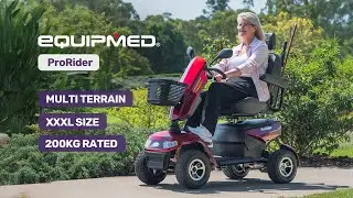Equipmed ProRider: Ultra Large-sized Flagship Mobility Scooter