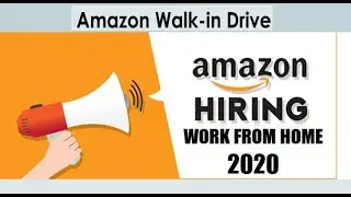 AMAZON JOBS 2020 | AMAZON | HOW TO APPLY | AMAZON VIRTUAL HIRING | WHAT IS AMAZON | PART 1