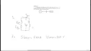 2. Ejercicio #1: Sistema en por unidad (P.U)