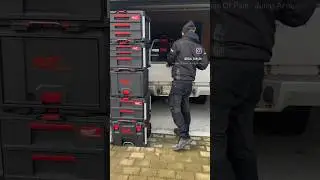 Milwaukee packout truck     Nissan kingcab
