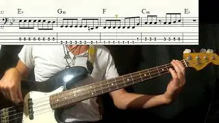 Måneskin - Honey (Are U Coming?) - play along bass tabs and score