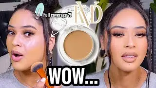 НОВИНКА🍎 ОБЗОР ТОНАЛЬНОГО БАЛЬЗАМА KVD BEAUTY GOOD APPLE + ТЕСТ НА ЖИРНУЮ КОЖУ *Tik Tok заставил меня купить его*