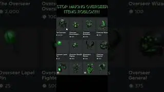 #overseer #roblox #robloxshorts #roblox #items