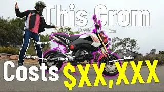 All These Mods Costs HOW MUCH? Everything I've Done to My Grom and How Much it Cost Me