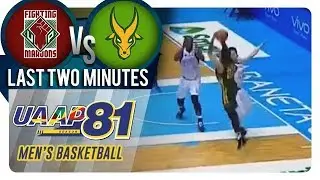 UAAP 81 MB: UP vs. FEU | Last Two Minutes | October 24, 2018
