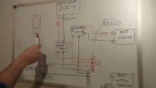 ESQUEMA DE INSTALACIÓN SOLAR PASO A PASO PARA KAMPER,DE UN NOVATO