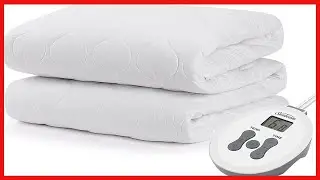 Great product -  Sunbeam Restful Quilted Water Resistant Heated Mattress Pad - Twin