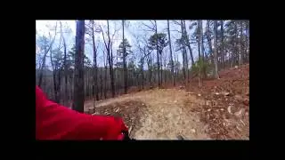 Mountain bike trails in Mena A.R.