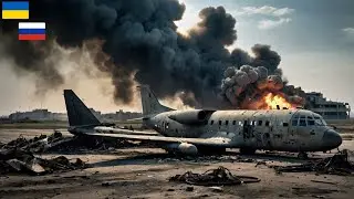 TODAY! A massive Russian attack destroyed Ukraine's largest airfield, Arma 3.