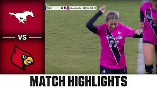 SMU vs. Louisville Match Highlights | 2025 ACC Women's Soccer