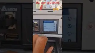 LVD BLVD DC Low Setting in Delta ORION | #telecom #tower #network #engineering #equipment