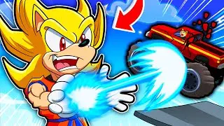 DISTRUGGIAMO SONIC SUPER SAIYAN CON MACCHINE ASSURDE! PUÒ FARE L'ONDA ENERGETICA?! *MAPPA ESCLUSIVA*