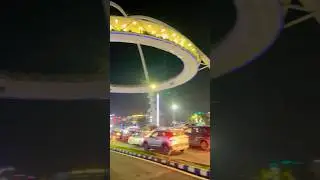 Biswa Bangla Gate in Kolkata | রাতের নিউটাউন | Newtown City at Night