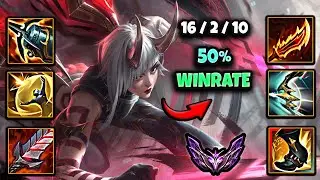 Kaisa vs Lucian ADC (16/2/10) Korea Master 170 LP | Patch 25.17