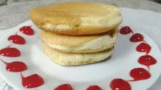 Solo 1 Huevo panqueque esponjoso. F&aacute;cil de hacer