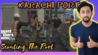 DAY 18 | GTA 5 | MISSION 27 | SCOUTING THE PORT | NOOB PLAYING GTA 5 DAILY FOR A MONTH | CHALLENGE