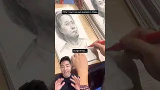 POV: You&rsquo;re an art student in China #china #artschool #art #artportfolio #chinese