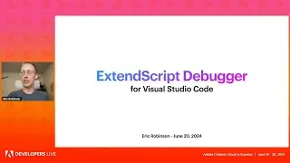 DevTools from the Community: ExtendScript Debugger for Visual Studio Code | Eric Robinson
